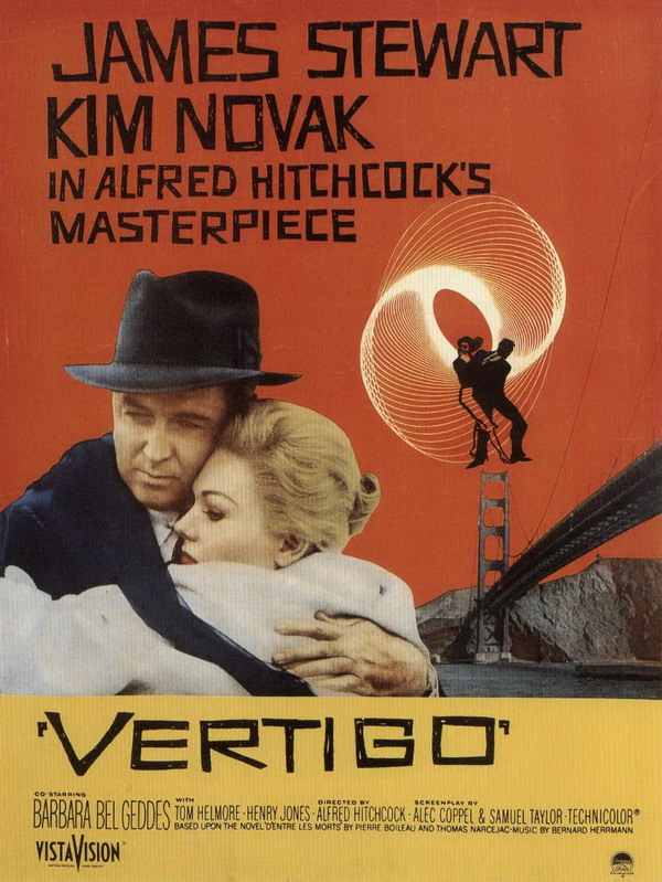 Résultat de recherche d'images pour "film vertigo"